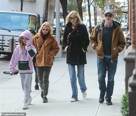 Naomi Watts Rugs Up In A Coat As She Enjoys A Stroll With Babefriend Billy Crudup And Her Sons