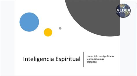 Inteligencia Espiritual Un Sentido De Significado Y Propósito Más