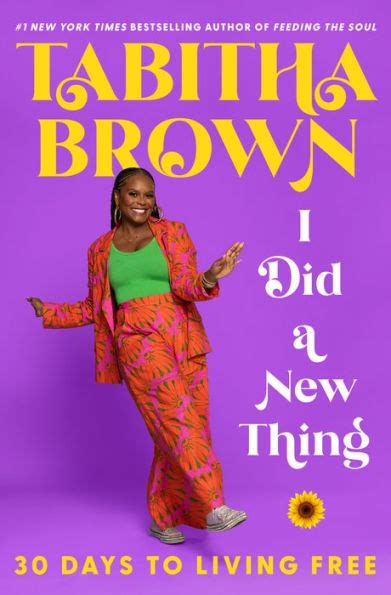 i did a new thing 30 days to living free by tabitha brown hardcover barnes and noble®