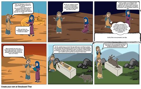 La Historia De Abraham Storyboard By Cd B A