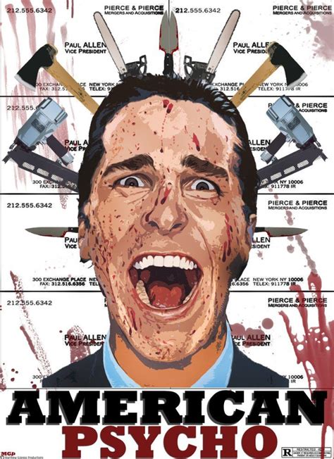 American Psycho 2000 Filmposters Film Steampunk