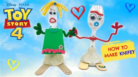 Toy Story 4 How To Make Knifey Diy Forkys Girlfriend Ms Knifey Easy
