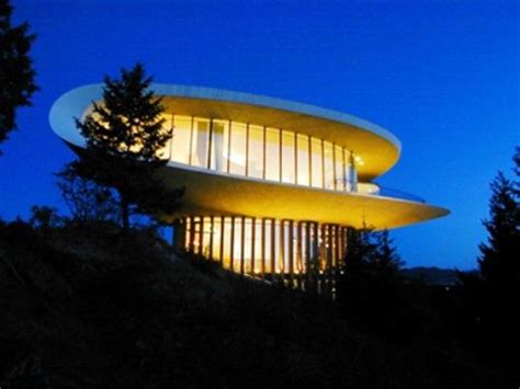 Meet George Jetson In A Futuristic Mountain Home Futuristic
