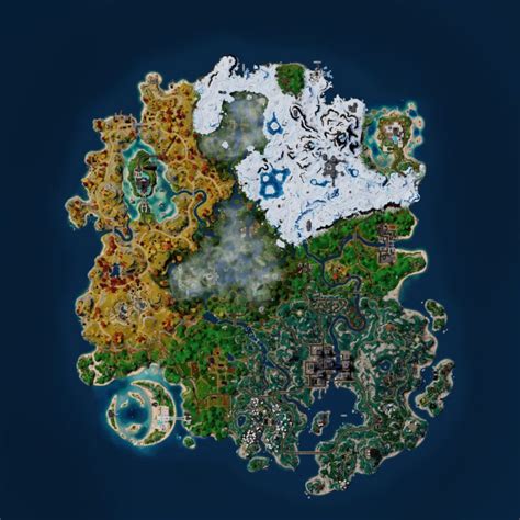 Fortnite Chapter 4 Season 4 Map New Pois Landmarks And More
