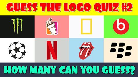 Guess The Logo Quiz Part Youtube