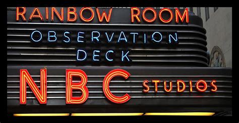 17 Stories Rockefeller Center Nbc Rainbow Room Observation Deck