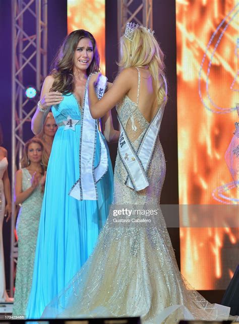 Brittany Oldehoff Onstage At The Miss Florida Usa Pageant On July 13