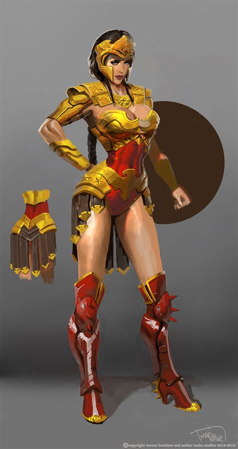 Wonder Woman Dc Injustice Art Gallery