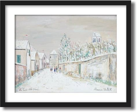 Artcentral The Outskirts Of Ferte Milon The Street Of Four Marizy