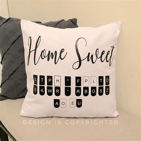 Court Reporter Stenographer Home Sweet Home Steno Etsy Court