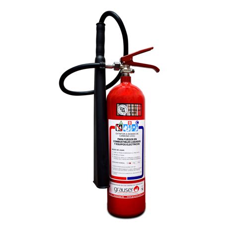 Extintor Portátil De Co2 Y 35kg Grauser Soluciones Contra Incendios