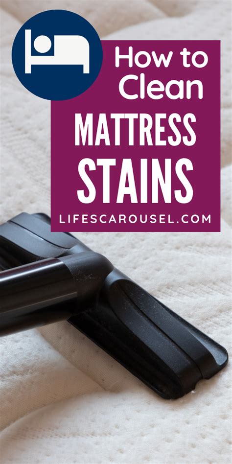 If the stain happened while you were out of town and the stain sat a few days, you'll just have to put in a bit of extra tlc and time. ⋆ How to Clean Mattress Stains (Yes... we all have them ...