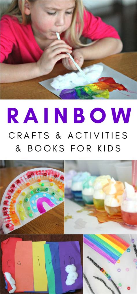 This is a wonderful time to be outside. Easy Rainbow Crafts, Activities, and Books for Toddlers ...