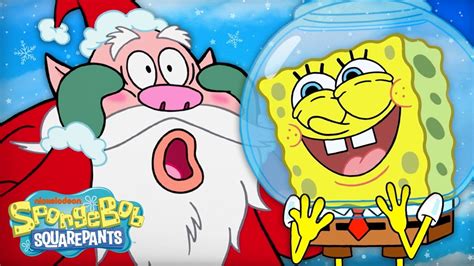 Every Time Santa Claus Visited Bikini Bottom 🎅🌊 Spongebob Youtube