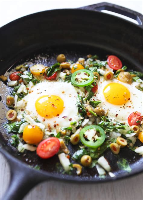 Eggs With Vegetables For An Easy Breakfast Pip And Ebby