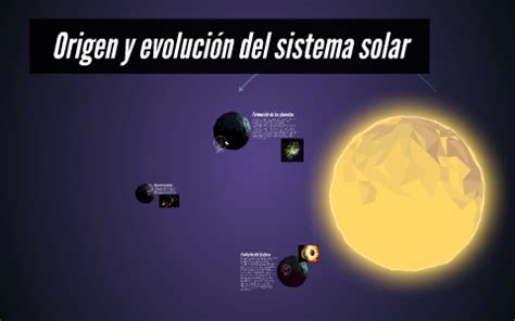 Origen y evolución del sistema solar by Miguel Ivan Scavarelli Castro