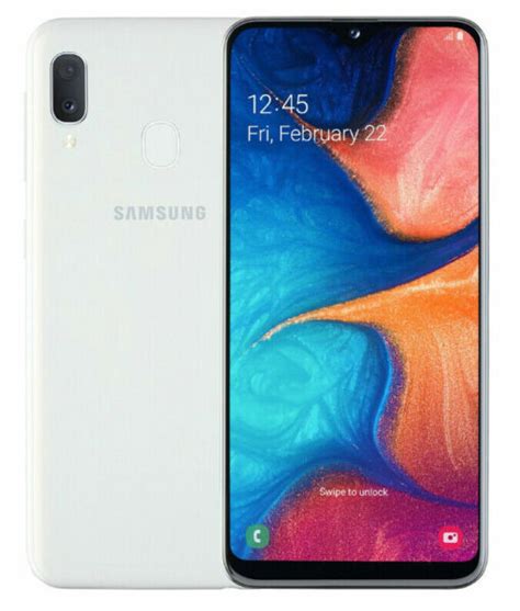 Samsung Galaxy A20e 32gb White Unlocked Dual Sim For Sale