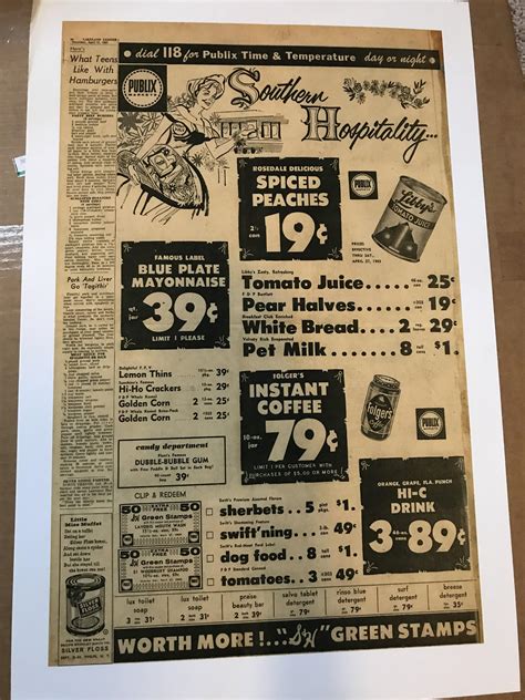 Lakeland Ledger April 1963 : r/publix