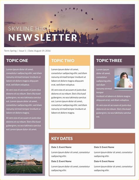 Birthday Newsletter Template Free Of Birthday List Templates Free Sample Example Format