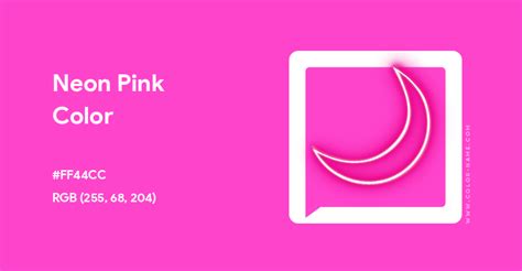 Neon Pink Color Hex Code Is Ff44cc