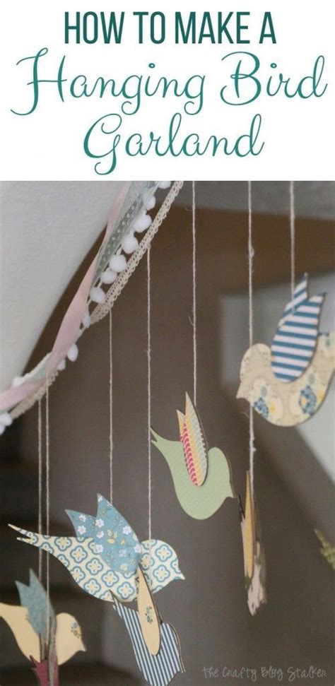 How To Make A Paper Bird Garland An Easy Step By Step Guide Spring