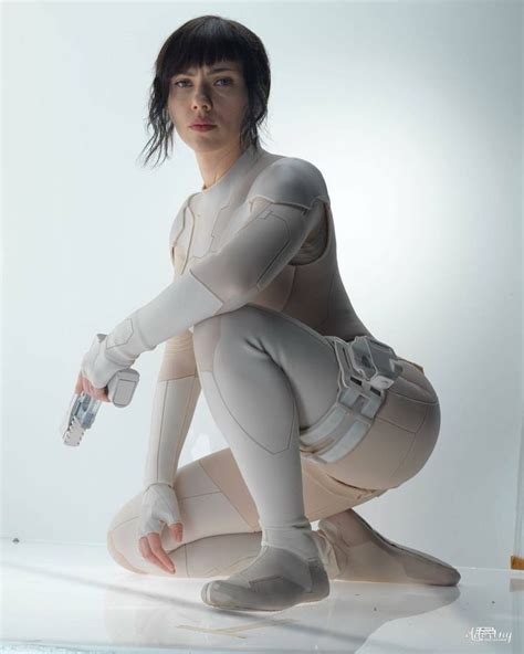 Ghost In The Shell 2017 Scarlett Johansson As Major Mira Killian With