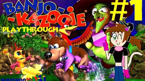 Banjo Kazooie Playthrough Part 1 Spiral Mountain And Mumbos Mountain