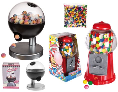 Kids Sweet Dispenser Gumball Machine And Touch Sensor Bubble Gum Candy