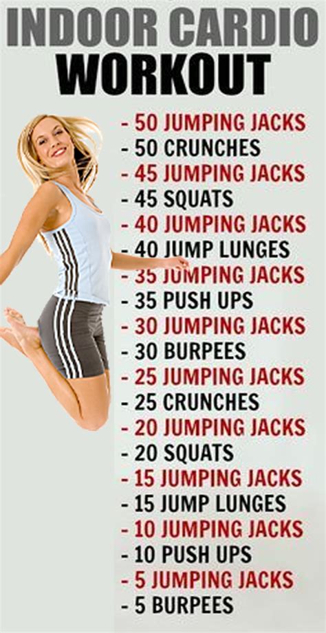 30 Minute Indoor Cardio Workout Hello Healthy