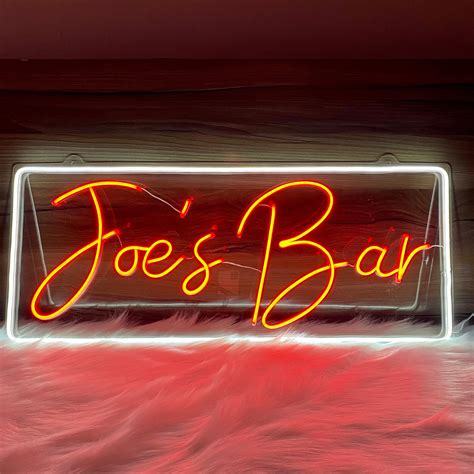 Personalized Your Name Custom Home Bar Neon Signs Anniversary Etsy