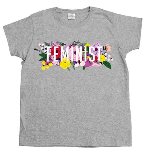 Feminist Flowers Women S T Shirt T Shirts For Women Feminist
