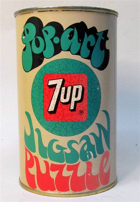 Jigsaw puzzles for adults so cute, you'll want to frame them. Pin by Whitney L Huffman on 7-Up Uncola | Pop art, Soda ...