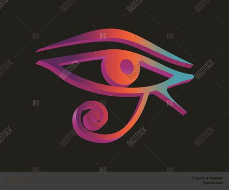 Eye Horus Isometric Vector And Photo Free Trial Bigstock
