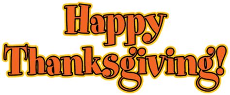 Download High Quality Happy Thanksgiving Clipart Quote Transparent Png