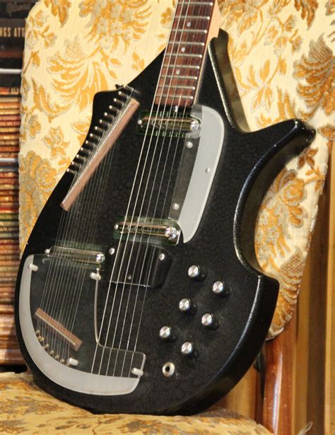 Jerry Jones Master Electric Sitar Black Vintagegitar