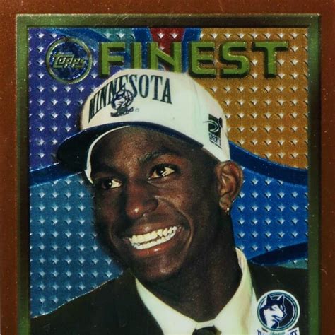 Football cards worth more than donald trump has ever paid in taxes. Kevin Garnett Rookie Cards Checklist, Gallery, Best RCs, Most Valuable