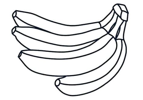 Free Printable Banana Coloring Pages From Banana Coloring Pages There