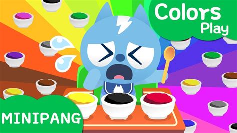 Learn Colors With Miniforce Colors Play Baby Miniforce Eating