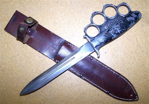 Ww2 Everitt Fighting Trench Knife Knuckle Guard For Sale At