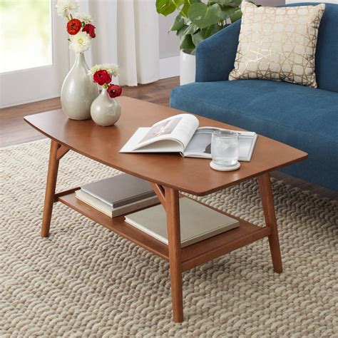 Better Homes And Gardens Reed Mid Century Modern Coffee Table Best