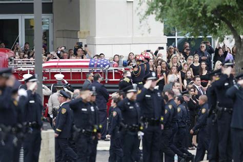 San Antonio Pays Tribute To Firefighter Scott Deem Who Was Killed In