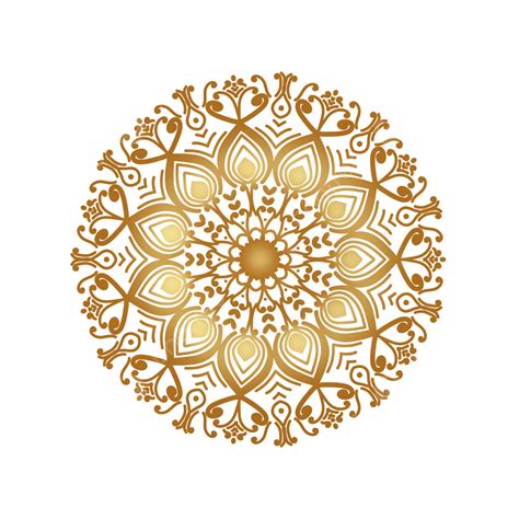 Mandala Ornamen Islam Islamik Ornamen Mandala Png Dan Vektor Dengan