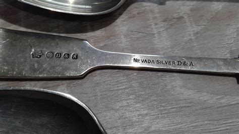 Three Unusual Danda Nevada Silver Spoons Etsy