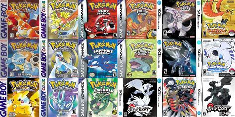 What Is Your Favorite Pokemon Game Pokémon Universe