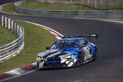 Bmw M4 Gt3 Goes To The Green Hell For Some Fast Laps