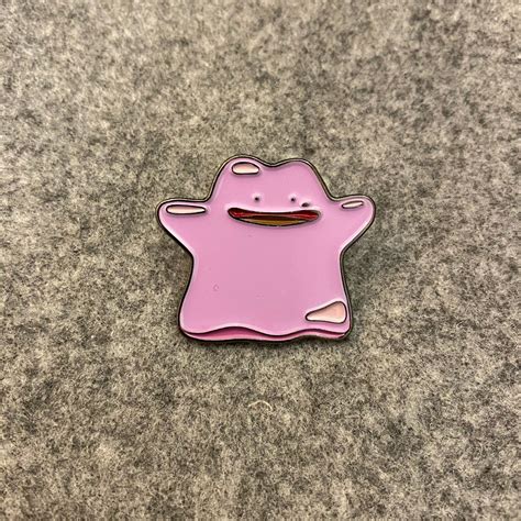 Ditto The Copycat Pokémon Enamel Pin Gotta Catch Them All Etsy