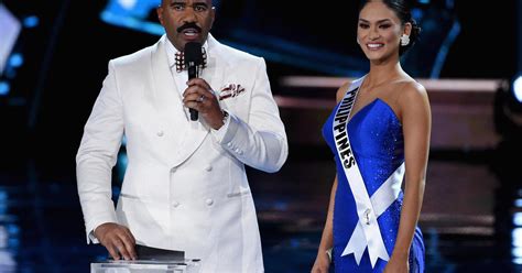 Social Media Roasts Steve Harvey For Miss Universe Debacle Cbs Los Angeles