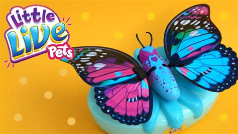 Little Live Pets Butterfly Unboxing Review Moose Toys With