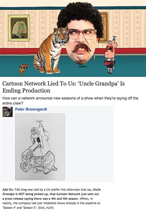Cartoon Network Lied About Uncle Grandpa Getting Renewed The Entire Ug