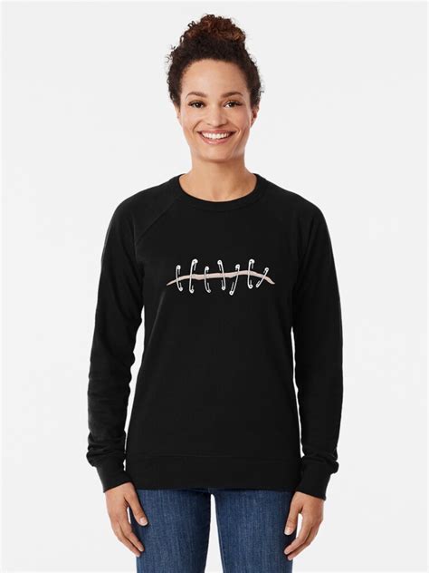Safety Pin Shirt Lightweight Sweatshirt For Sale By Onink15 Redbubble